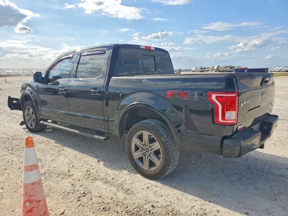 2016 Ford F-150 VIN 1FTEW1EF1GKF80526 COPART salvage auction — FRONT END, Tx - Salvage Vehicle Title, sold $7,400 on 2026-07-02 (photo 2)