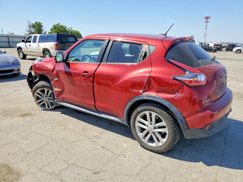 2016 Nissan Juke VIN JN8AF5MV0GT650823 COPART salvage auction — FRONT END, Wv - Salvage Certificate, sold $800 on 2026-07-24 (photo 2)