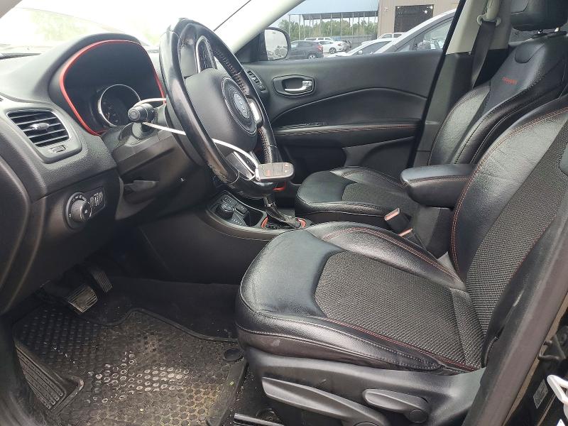 2020 Jeep Compass VIN 3C4NJDDB2LT207891 COPART salvage auction — HAIL, Ks - Cert Of Title-Salvage, sold $4,150 on 2026-07-02 (photo 7)