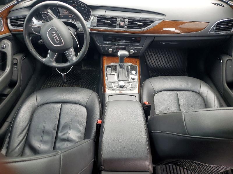 2014 Audi A6 VIN WAUFGAFC1EN157525 COPART salvage auction — FRONT END, Il - Salvage Certificate, sold $3,600 on 2026-07-14 (photo 8)