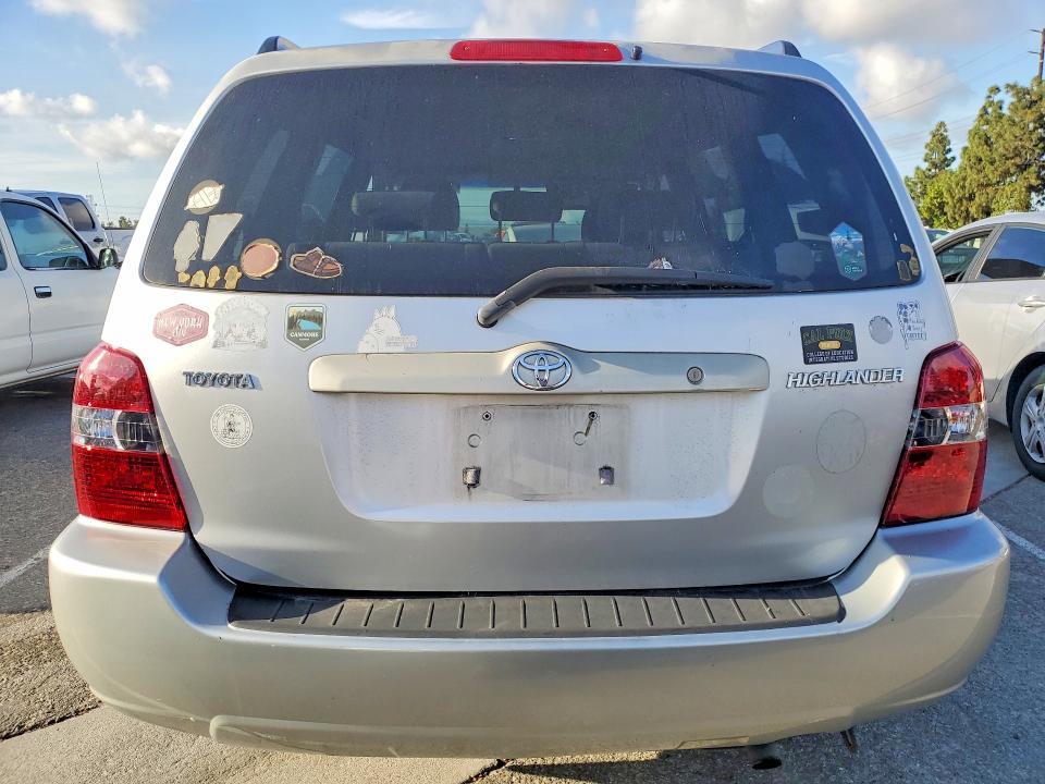 2004 Toyota Highlander VIN JTEDD21A940099881 COPART salvage auction — MECHANICAL, ID - SALVAGE CERTIFICATE OF TITLE, sold $500 on 2026-07-14 (photo 6)