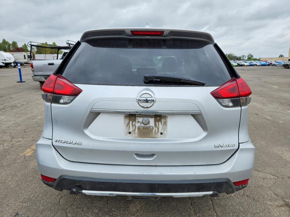2018 Nissan Rogue VIN KNMAT2MV4JP585297 COPART salvage auction — FRONT END, Or - Salvage Title Certificate, sold $1,800 on 2026-07-20 (photo 6)