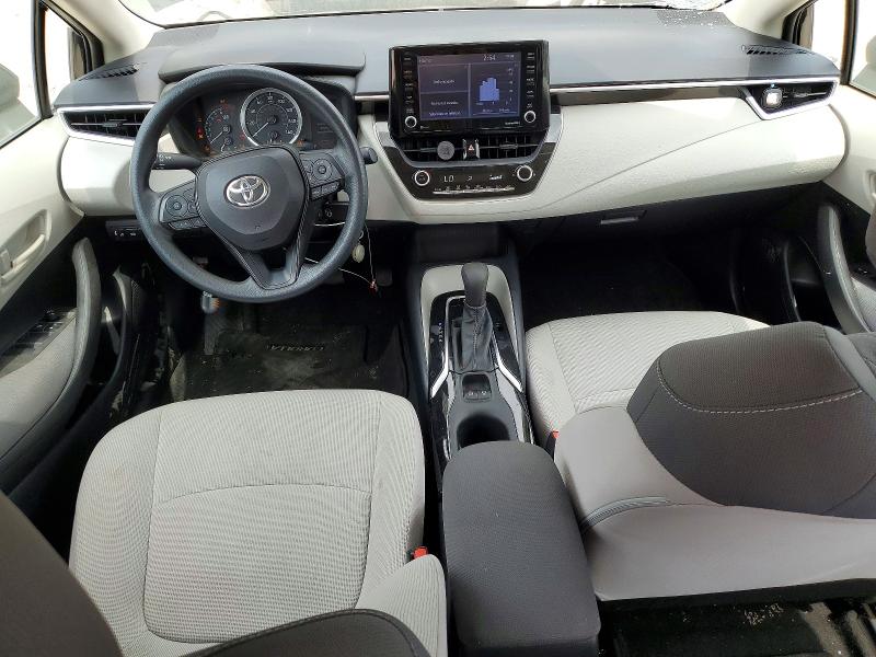 2022 Toyota Corolla VIN 5YFEPMAE0NP383342 COPART salvage auction — REAR END, Tx - Salvage Vehicle Title, sold $2,850 on 2026-07-09 (photo 8)
