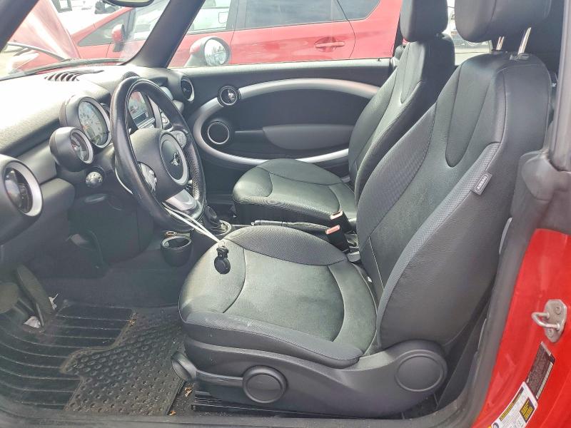 2010 Mini Cooper VIN WMWMR3C51ATU97895 COPART salvage auction — REAR END, Or - Salvage Title Certificate, sold $1,350 on 2026-07-08 (photo 7)
