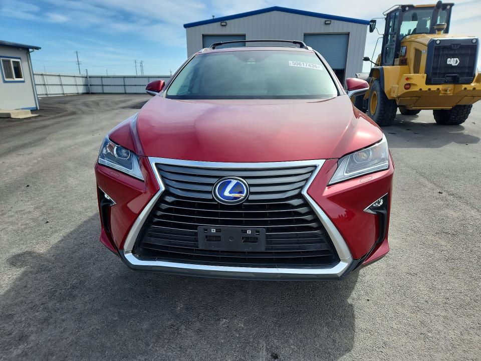 2016 Lexus Rx 450h VIN 2T2BGMCA1GC002884 COPART salvage auction — NORMAL WEAR, FL - CERTIFICATE OF TITLE, sold $2,950 on 2026-07-22 (photo 5)