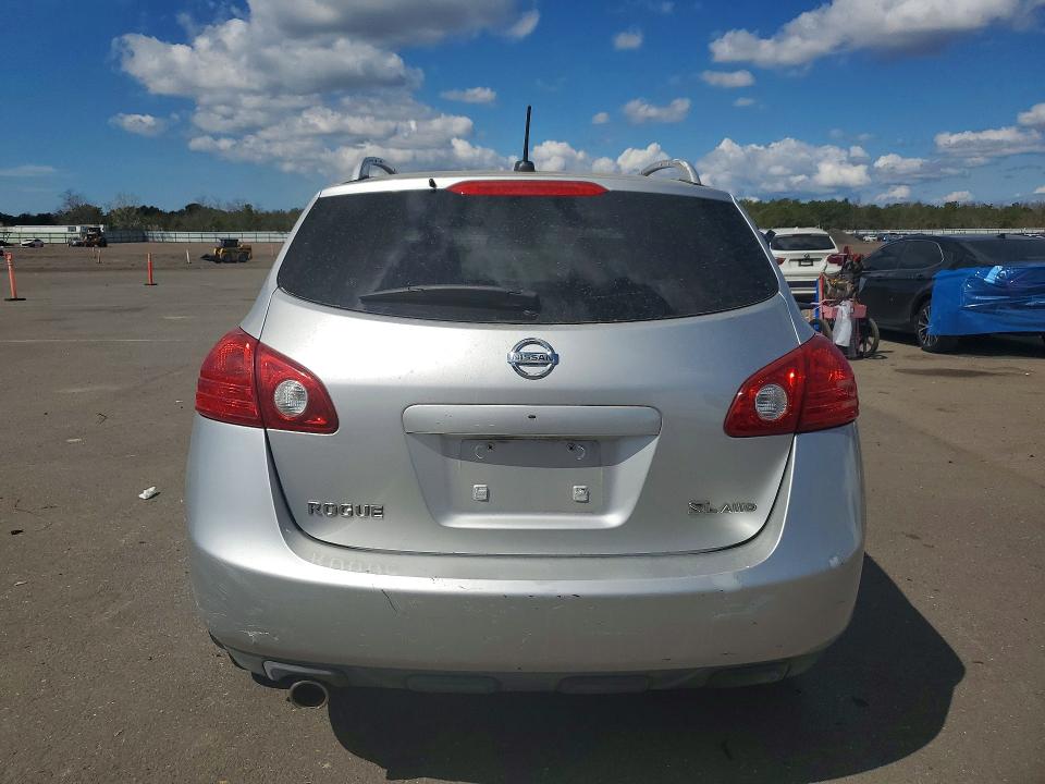 2009 Nissan Rogue VIN JN8AS58V89W445418 COPART salvage auction — FRONT END, Ny - Cert Of Title W/Unsatisfd Lien, sold $1,350 on 2026-07-06 (photo 6)