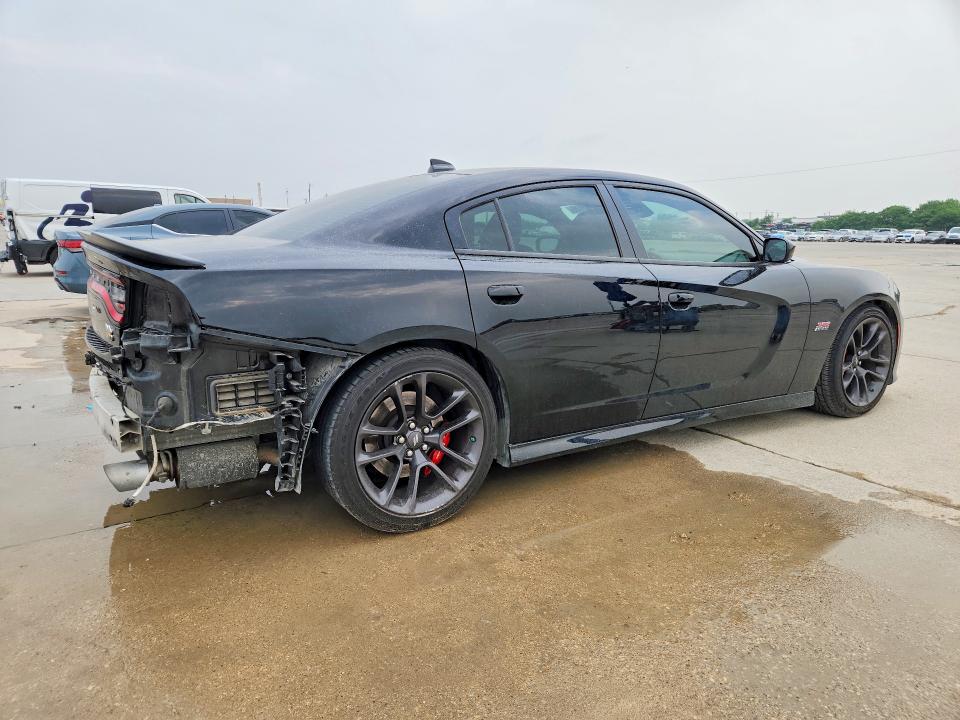 2022 Dodge Charger VIN 2C3CDXGJ7NH262341 COPART salvage auction — REAR END, Tx - Certificate Of Title, sold $23,700 on 2026-07-02 (photo 3)