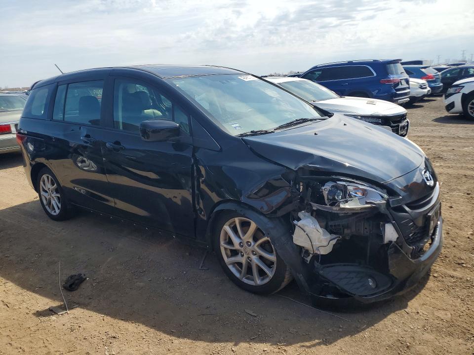 2012 Mazda 5 VIN JM1CW2DL6C0108669 COPART salvage auction — FRONT END, Il - Salvage Certificate, sold $525 on 2026-07-07 (photo 4)