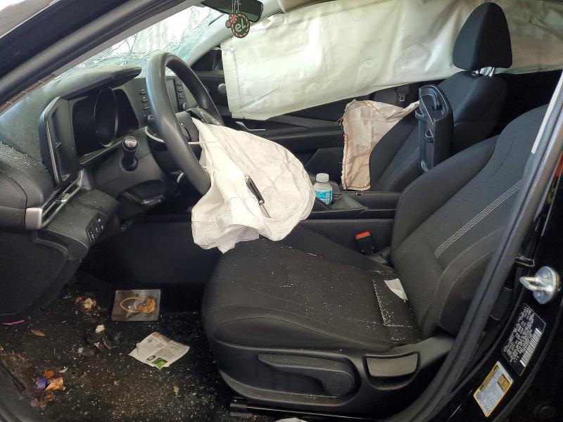 2021 Hyundai Elantra VIN KMHLL4AG2MU213243 COPART salvage auction — FRONT END, Fl - Certificate Of Title, sold $375 on 2026-07-28 (photo 7)