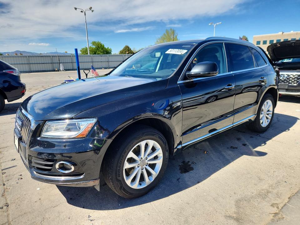 2015 Audi Q5 VIN WA1CFAFPXFA122657 COPART salvage auction — REAR END, Co - Salvage Title, sold $2,000 on 2026-08-05 (photo 1)