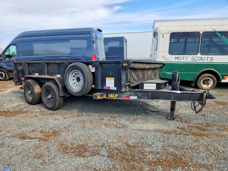 2020 Big tex Dump trailer VIN 16V1D1921L5083226 COPART salvage auction — FRONT END, CA - NON-REPAIRABLE VEHICLE CERT, sold $125 on 2026-07-30 (photo 1)