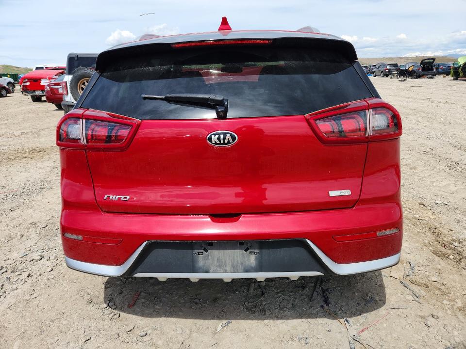 2017 Kia Niro VIN KNDCB3LC4H5047545 COPART salvage auction — FRONT END, Ut - Salvage Certificate, sold $375 on 2026-07-31 (photo 6)