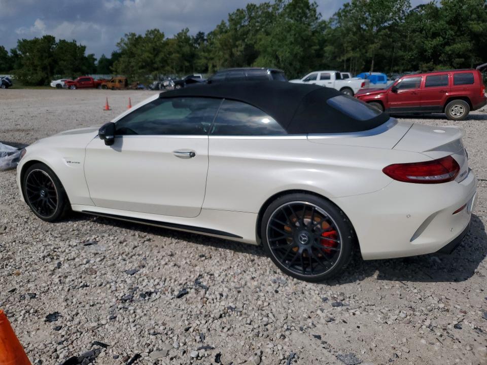 2017 Mercedes-benz C-klasse VIN WDDWK8HB7HF477094 COPART salvage auction — WATER/FLOOD, Tx - Salvage Title-Flood Damage, sold $14,800 on 2026-07-07 (photo 2)