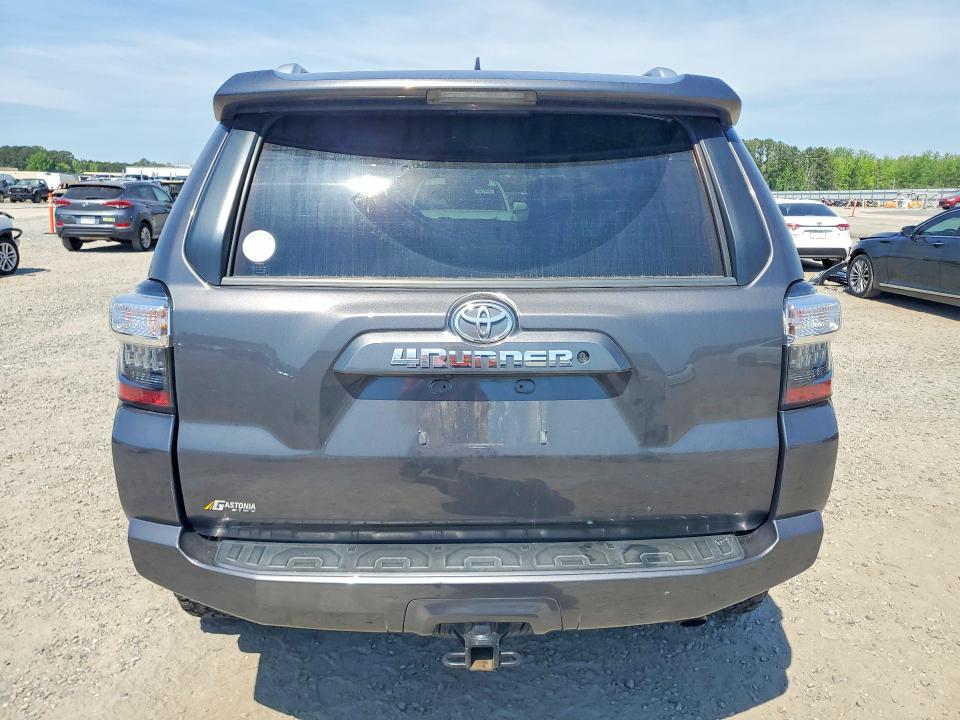 2018 Toyota 4runner VIN JTEBU5JR4J5597130 COPART salvage auction — FRONT END, Nc - Salvage Certificate Of Title, sold $12,200 on 2026-07-06 (photo 6)