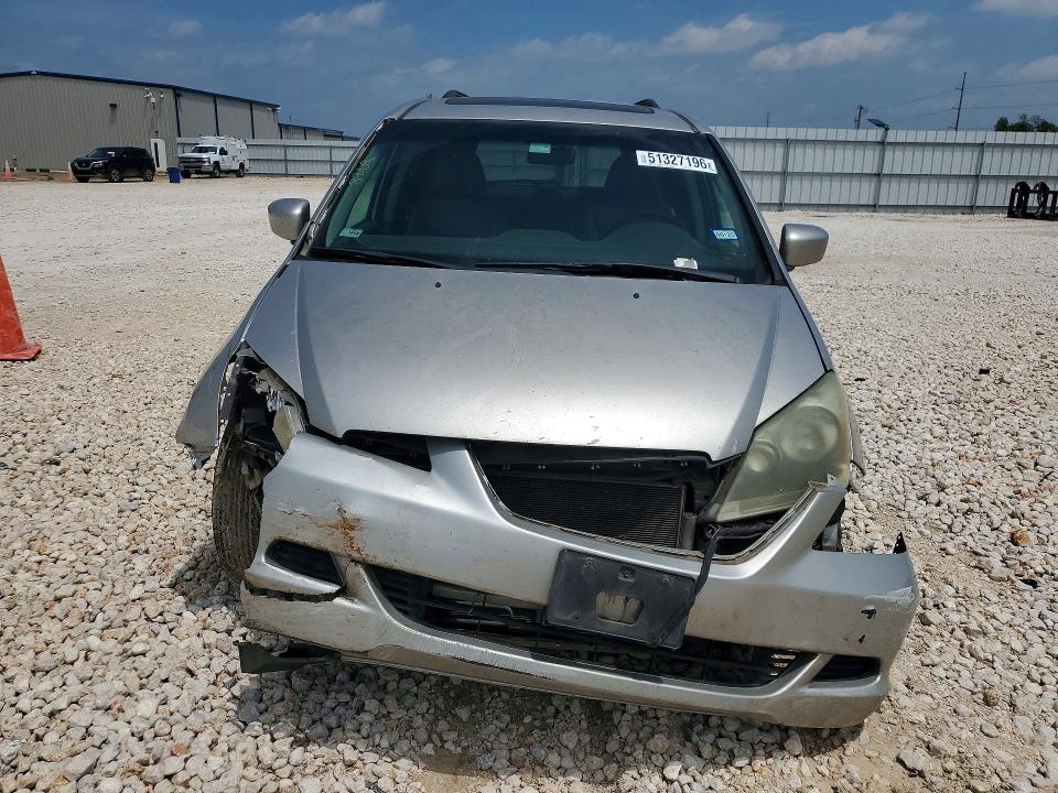 2007 Honda Odyssey VIN 5FNRL38647B438928 COPART salvage auction — FRONT END, Tx - Salvage Vehicle Title, sold $375 on 2026-07-02 (photo 5)