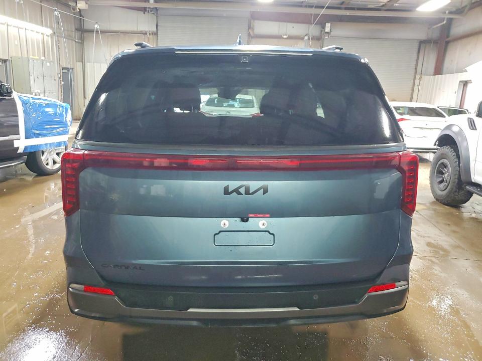 2025 Kia Carnival VIN KNDNE5K37S6492568 COPART salvage auction — FRONT END, Il - Salvage Certificate, sold $18,900 on 2026-07-09 (photo 6)