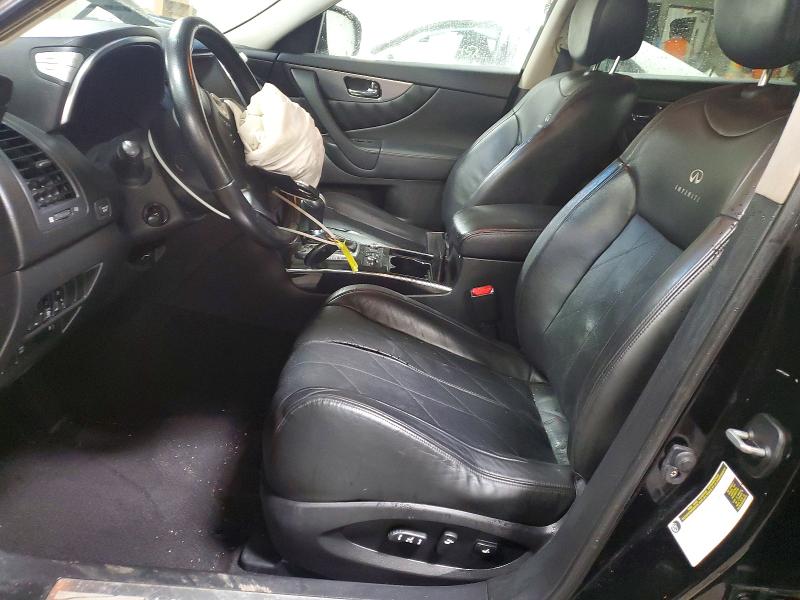 2010 Infiniti Fx VIN JN8AS1MWXAM851689 COPART salvage auction — FRONT END, Il - Salvage Certificate, sold $625 on 2026-07-16 (photo 7)