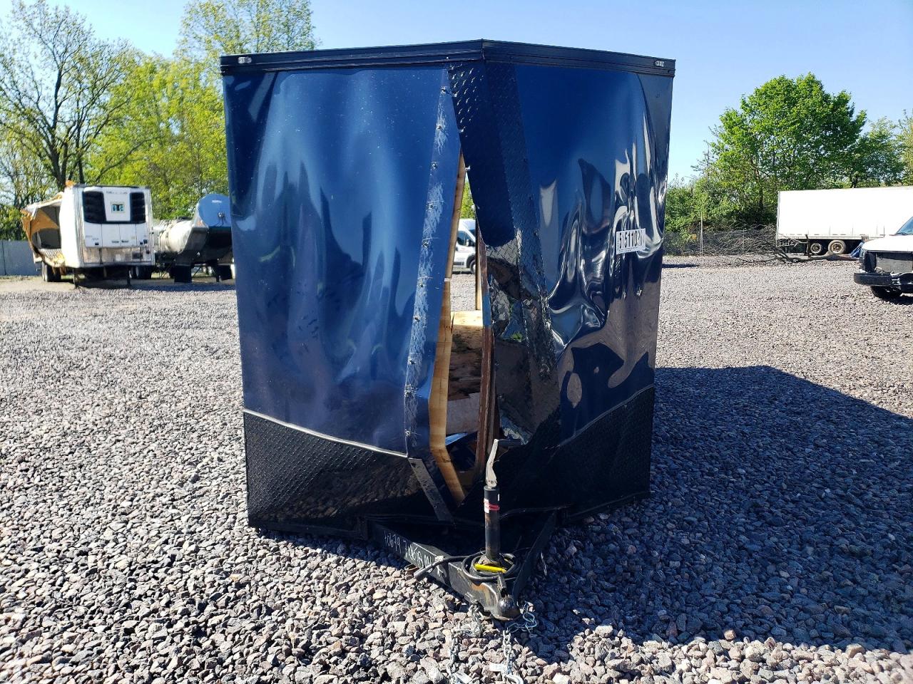 2026 Quality Cargo 16' Cargo VIN 50ZBE1169TN070679 COPART salvage auction — Front End, IN - CERT OF TITLE-SALVAGE TITLE, sold $1,450 on 2026-07-09 (photo 2)