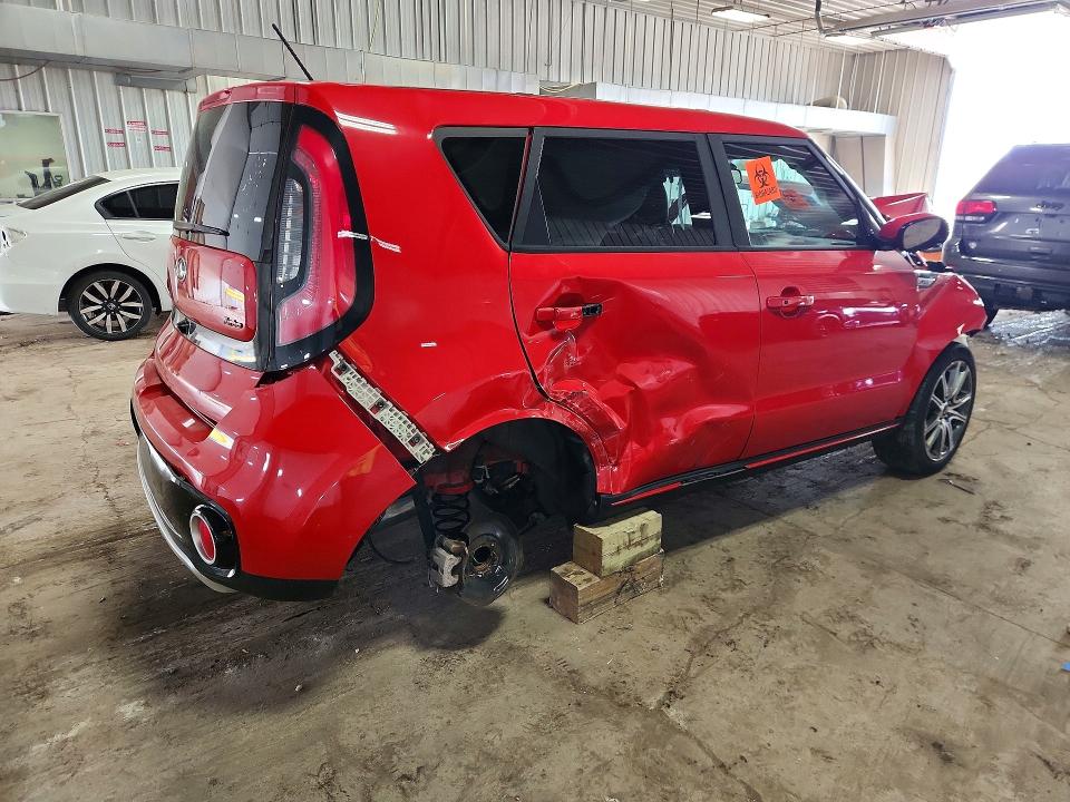 2019 Kia Soul VIN KNDJX3AA4K7008525 COPART salvage auction — FRONT END, Wi - Junked Vehicle Bill Of Sale, sold $300 on 2026-07-13 (photo 3)