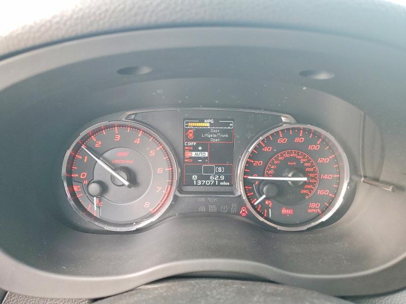 2015 Subaru Wrx VIN JF1VA2L60F9806400 COPART salvage auction — FRONT END, Tx - Certificate Of Title, sold $850 on 2026-07-03 (photo 9)