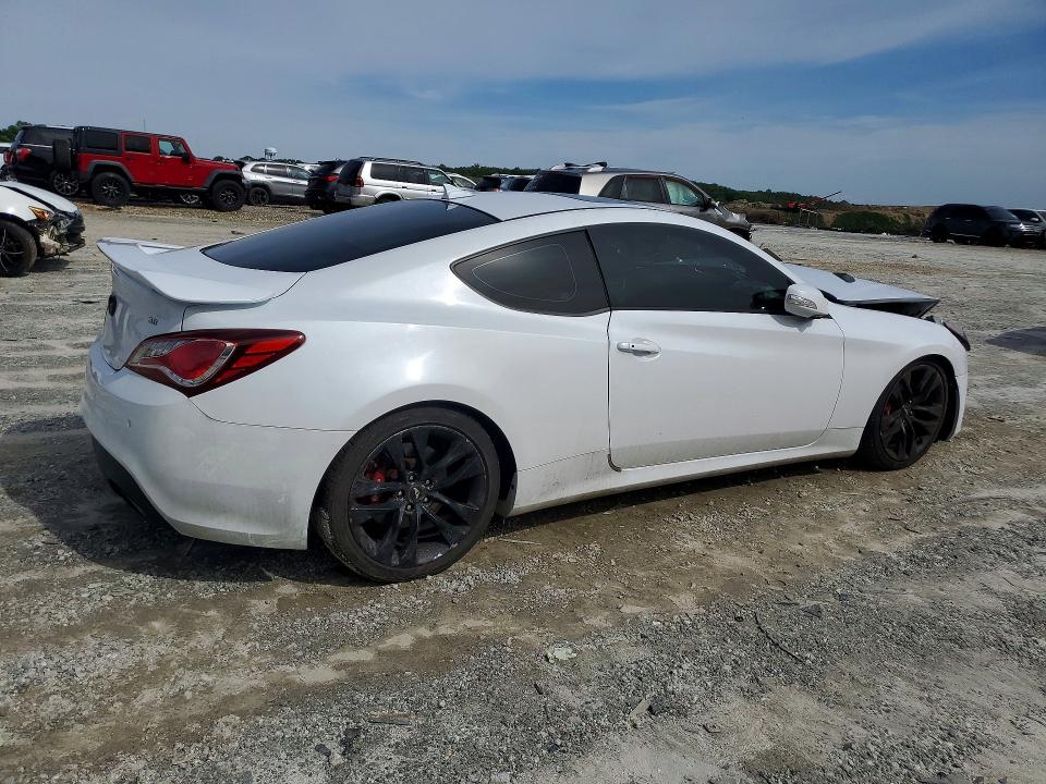 2015 Hyundai Genesis VIN KMHHU6KJ4FU130506 COPART salvage auction — FRONT END, Ga - Cert Of Title-Salvage, sold $1,850 on 2026-07-08 (photo 3)