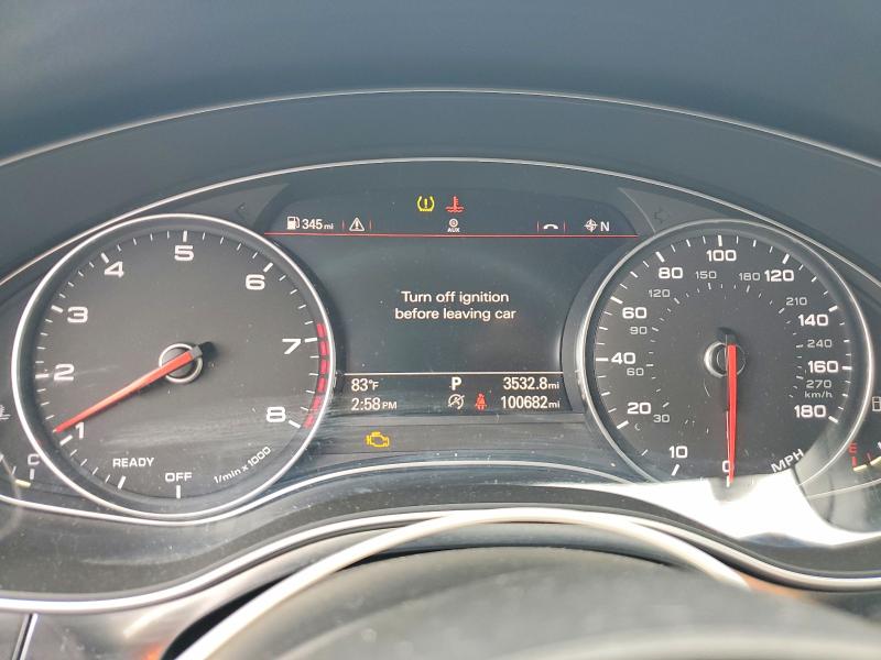 2018 Audi A6 VIN WAUF8AFC9JN032862 COPART salvage auction — FRONT END, Salvage Title, sold $5,800 on 2026-07-20 (photo 9)