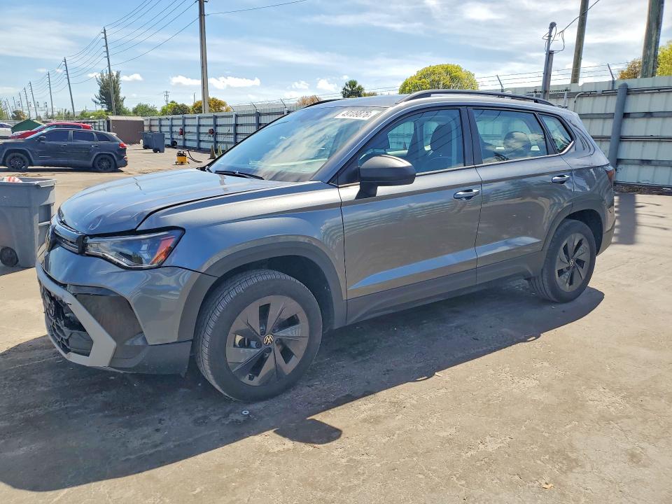 2025 Volkswagen Taos VIN 3VV5C7B28SM037433 — COPART salvage auction photo