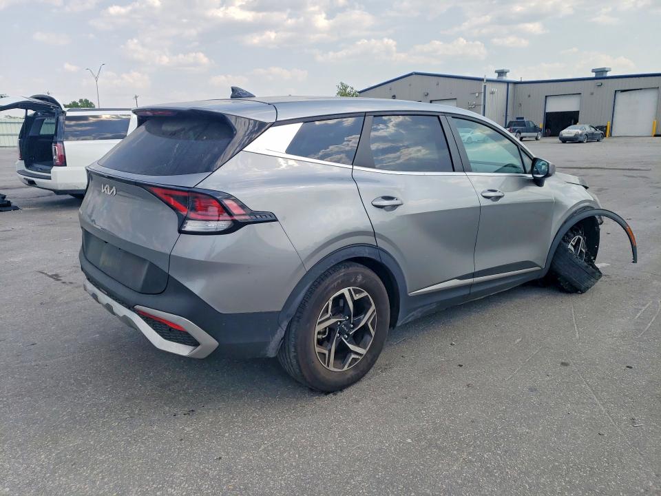 2024 Kia Sportage VIN KNDPU3DF0R7319468 COPART salvage auction — FRONT END, NC - SALVAGE CERTIFICATE OF TITLE, sold $1,600 on 2026-07-28 (photo 3)