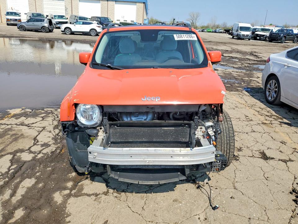 2015 Jeep Renegade VIN ZACCJABT2FPC34831 COPART salvage auction — FRONT END, Mi - Scrap-Bill Of Sale, sold $300 on 2026-07-28 (photo 5)