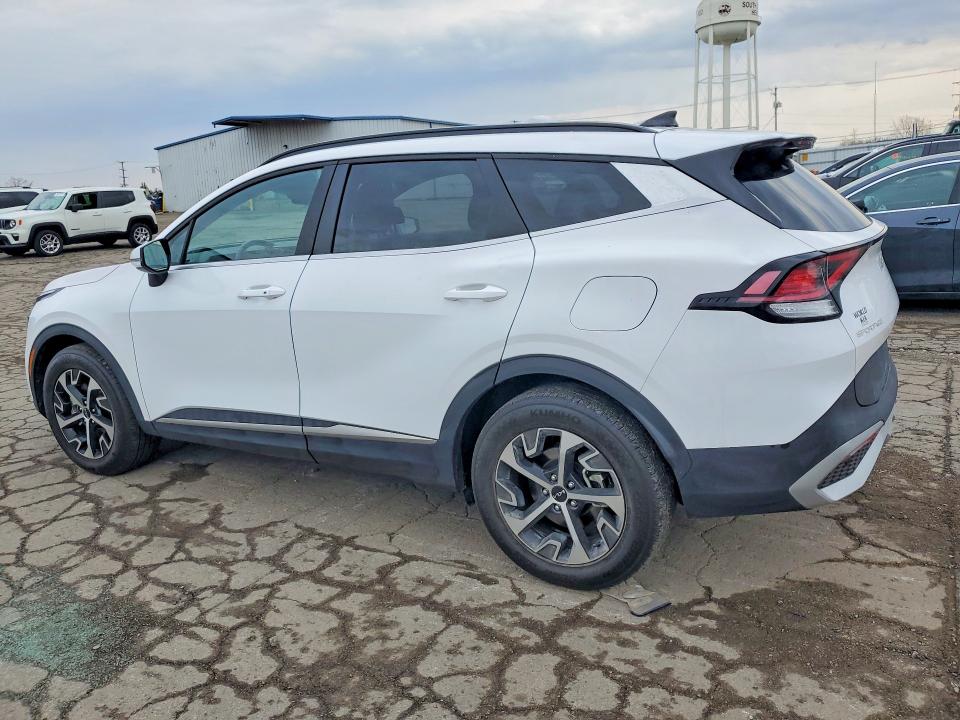 2025 Kia Sportage VIN 5XYK33DF4SG307927 COPART salvage auction — HAIL, Il - Salvage Certificate, sold $11,700 on 2026-07-08 (photo 2)