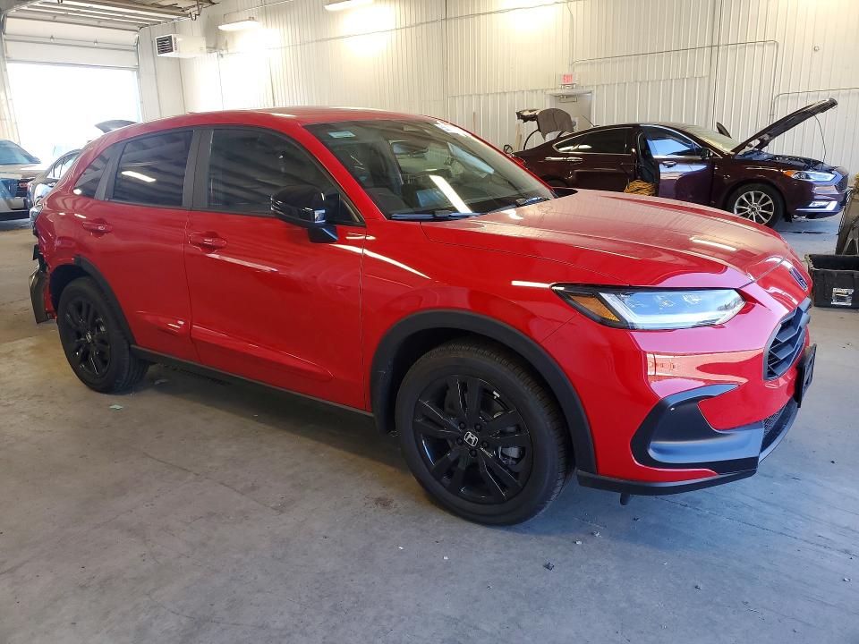 2026 Honda Hr-v VIN 3CZRZ2H50TM722105 COPART salvage auction — REAR END, Mn - Cert Of Title-Salvage, sold $13,500 on 2026-07-09 (photo 4)