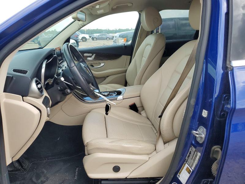 2017 Mercedes-benz Glc VIN WDC0G4JB4HF132765 COPART salvage auction — FRONT END, Tx - Salvage Vehicle Title (P), sold $7,500 on 2026-07-28 (photo 7)