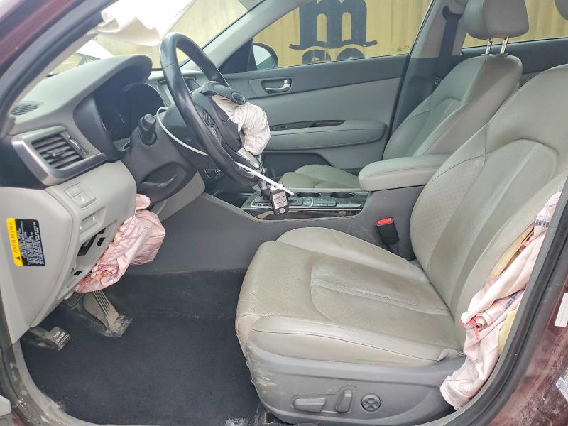 2016 Kia Optima VIN 5XXGU4L39GG101918 COPART salvage auction — FRONT END, In - Cert Of Title-Salvage Title, sold $675 on 2026-07-28 (photo 7)