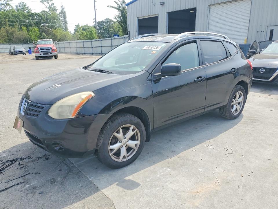 2009 Nissan Rogue sport VIN JN8AS58V49W162322 COPART salvage auction — REAR END, FL - CERT OF TITLE SLVG REBUILDABLE, sold $225 on 2026-07-23 (photo 1)