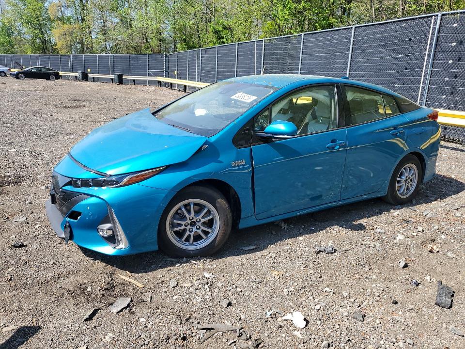 2017 Toyota Prius VIN JTDKARFP2H3060127 COPART salvage auction — FRONT END, Md - Cert Of Salvage > 75% Damage, sold $3,900 on 2026-07-17 (photo 1)