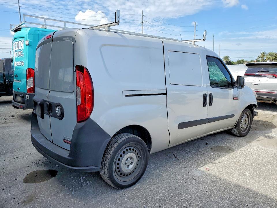 2019 Ram Promaster city VIN ZFBHRFAB7K6N96285 COPART salvage auction — ALL OVER, FL - CERT OF TITLE SLVG REBUILDABLE, sold $15 on 2026-07-17 (photo 3)