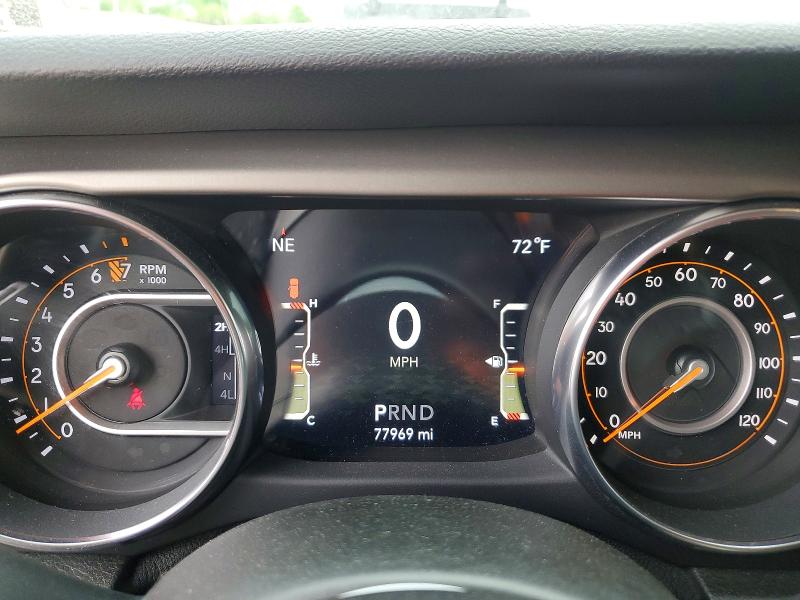 2019 Jeep Wrangler unlimited VIN 1C4HJXDG4KW507371 COPART salvage auction — MINOR DENT/SCRATCHES, MO - CERTIFICATE OF TITLE, sold $10,100 on 2026-07-16 (photo 9)
