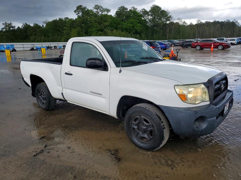 2008 Toyota Tacoma VIN 5TENX22N28Z554920 COPART salvage auction — REAR END, Sc - Cert Of Title-Salvage, sold $4,000 on 2026-07-06 (photo 4)