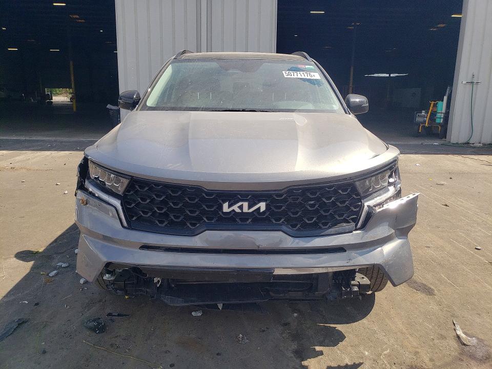 2023 Kia Sorento VIN 5XYRL4LC7PG239559 COPART salvage auction — FRONT END, Fl - Cert Of Title Slvg Rebuildable, sold $15 on 2026-07-27 (photo 5)