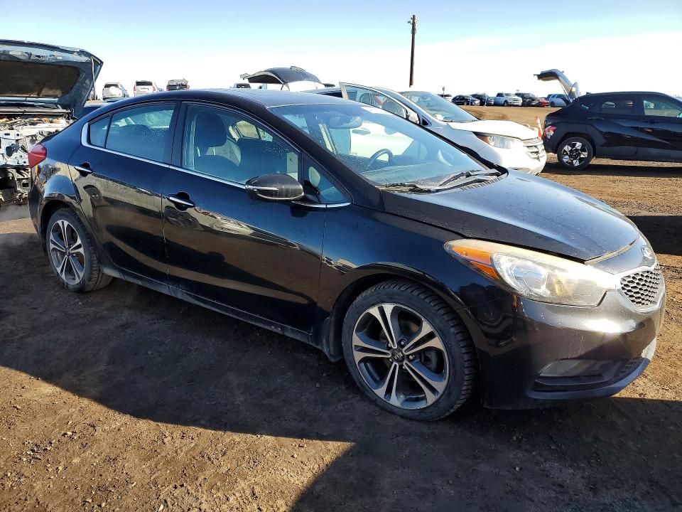 2014 Kia VIN KNAFX4A8XE5056701 COPART salvage auction — FRONT END, Ab - Bos - Salvage, sold $725 on 2026-07-14 (photo 4)