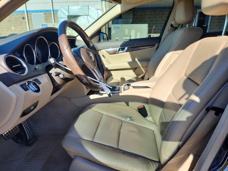 2014 Mercedes-benz C-klasse VIN WDDGF8AB1EA907682 COPART salvage auction — REAR END, Ct - Cert Of Title-Salvage, sold $1,700 on 2026-07-10 (photo 7)
