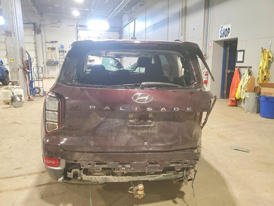 2020 Hyundai Palisade VIN KM8R3DHE5LU054263 COPART salvage auction — BIOHAZARD/CHEMICAL, Nb - Salvage Title, sold $1,400 on 2026-07-23 (photo 6)