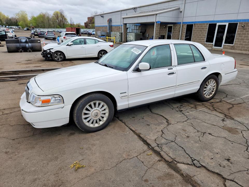 2009 Mercury Grand marquis VIN 2MEHM75V99X601778 COPART salvage auction — FRONT END, Ct - Cert Of Title-Salvage, sold $1,050 on 2026-07-10 (photo 1)