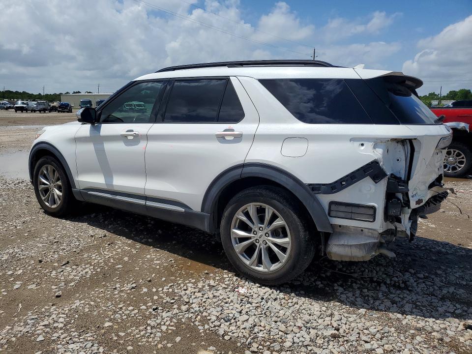 2020 Ford Explorer VIN 1FMSK7DH7LGC27950 COPART salvage auction — REAR END, Tx - Salvage Vehicle Title, sold $8,000 on 2026-07-02 (photo 2)