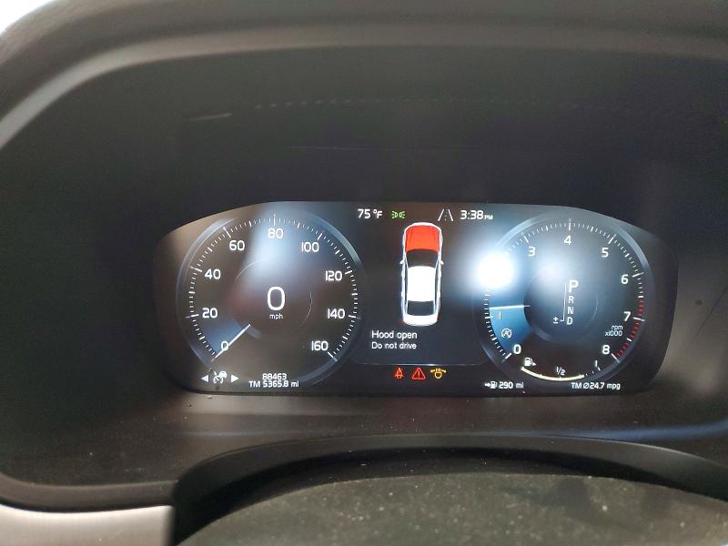 2017 Volvo S90 VIN YV1A22MK2H1004508 COPART salvage auction — FRONT END, Nc - Salvage Certificate Of Title, sold $6,100 on 2026-07-22 (photo 9)