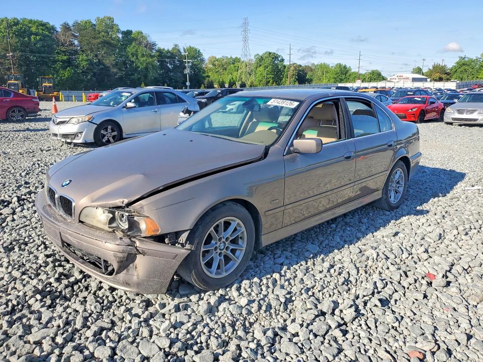 2003 BMW 5er VIN WBADT43453G027153 COPART salvage auction — FRONT END, Nc - Salvage Certificate Of Title, sold $225 on 2026-08-19 (photo 1)