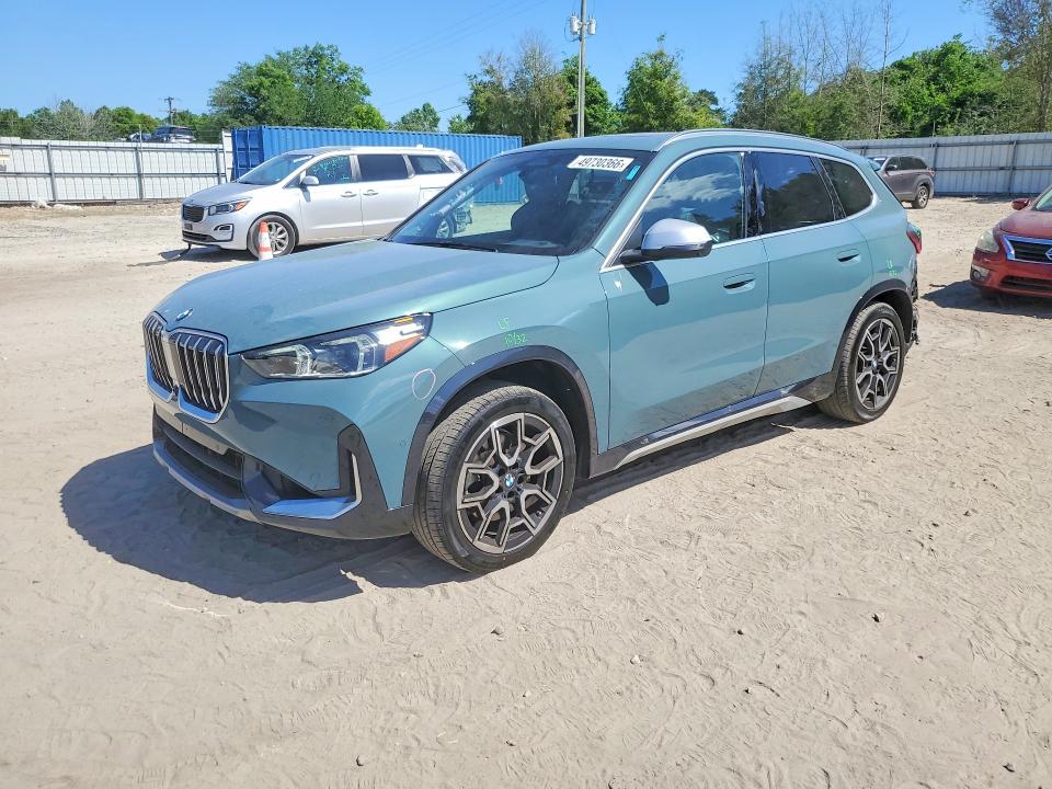 2024 BMW X1 VIN WBX73EF06R5Z74918 COPART salvage auction — REAR END, Fl - Cert Of Title Slvg Rebuildable, sold $14,300 on 2026-07-06 (photo 1)