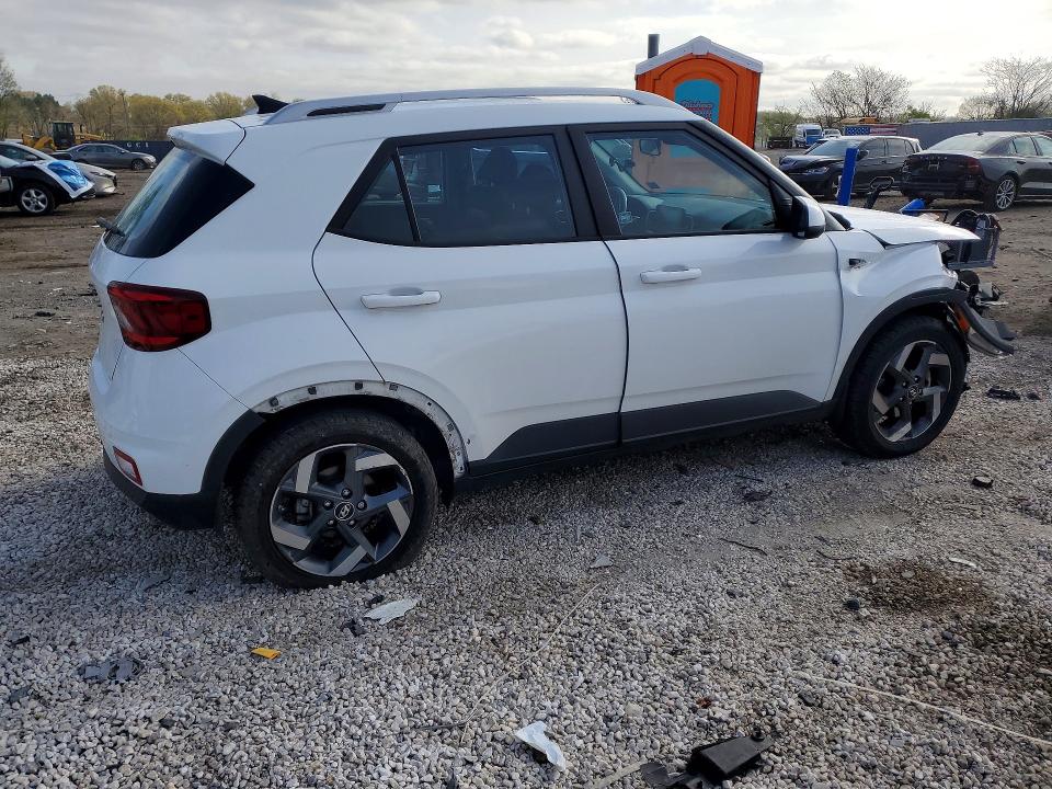 2021 Hyundai Venue VIN KMHRC8A37MU089646 COPART salvage auction — FRONT END, Salvage Title, sold $2,350 on 2026-07-14 (photo 3)