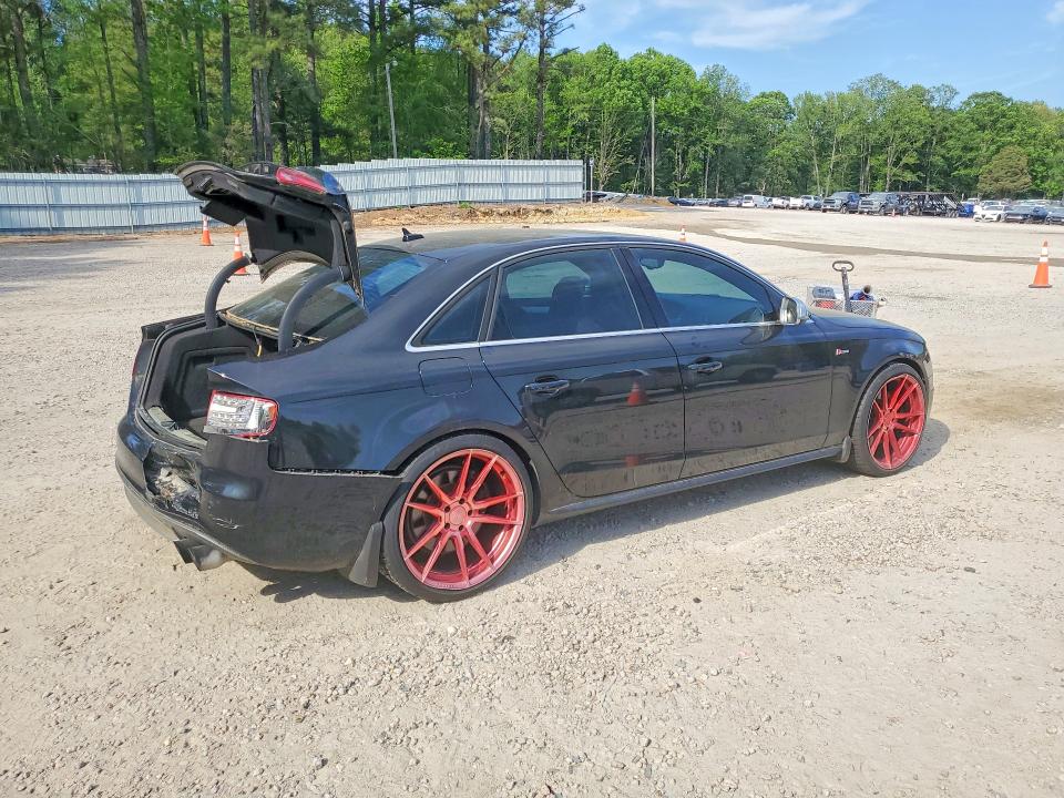 2011 Audi S4 VIN WAUHGCFLXBA123932 COPART salvage auction — REAR END, Nc - Salvage Certificate Of Title, sold $1,750 on 2026-07-17 (photo 3)