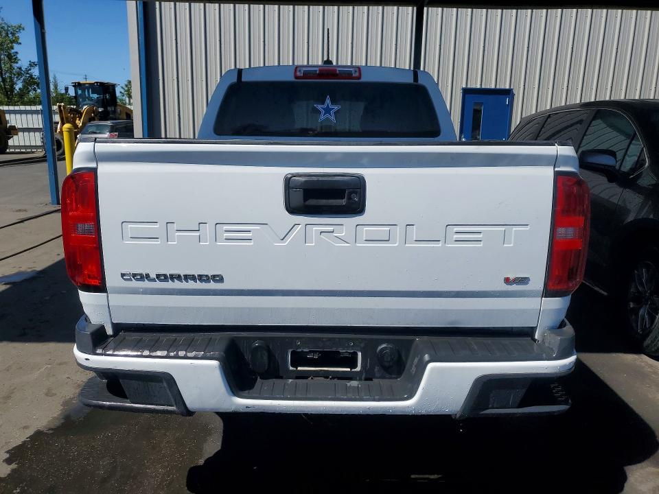 2021 Chevrolet Colorado VIN 1GCGSCEN5M1149115 COPART salvage auction — MINOR DENT/SCRATCHES, CA - CERTIFICATE OF TITLE, sold $9,000 on 2026-07-09 (photo 6)